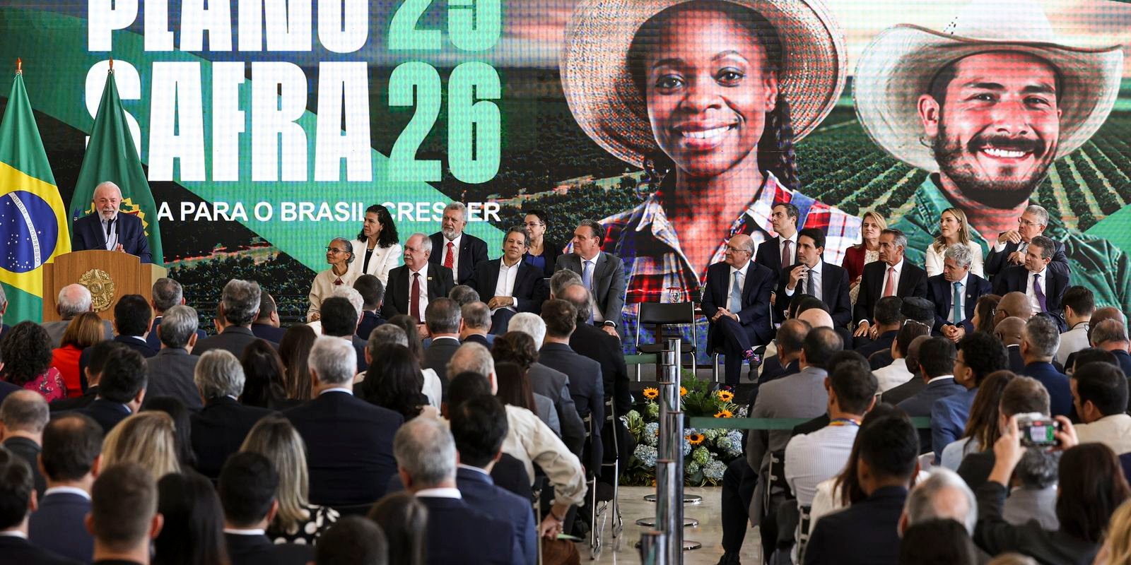 Governo lança Plano Safra de R$ 516,2 bilhões para agronegócio