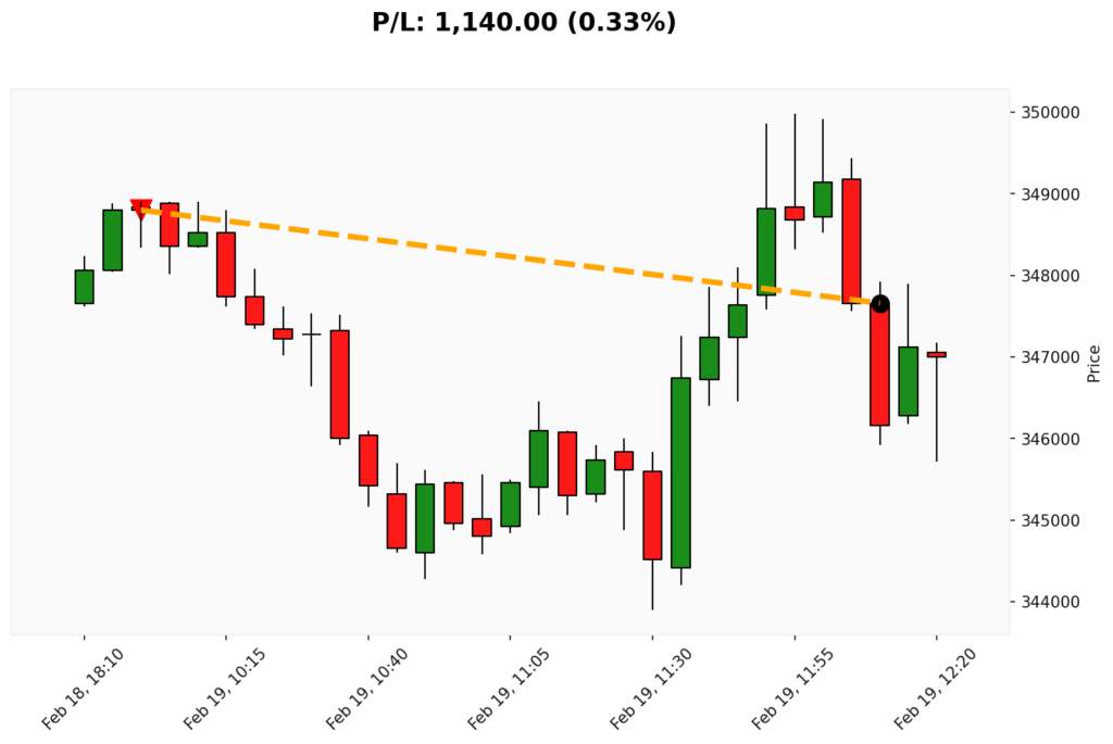 Trade BIT 18/02/2026 → 19/02/2026