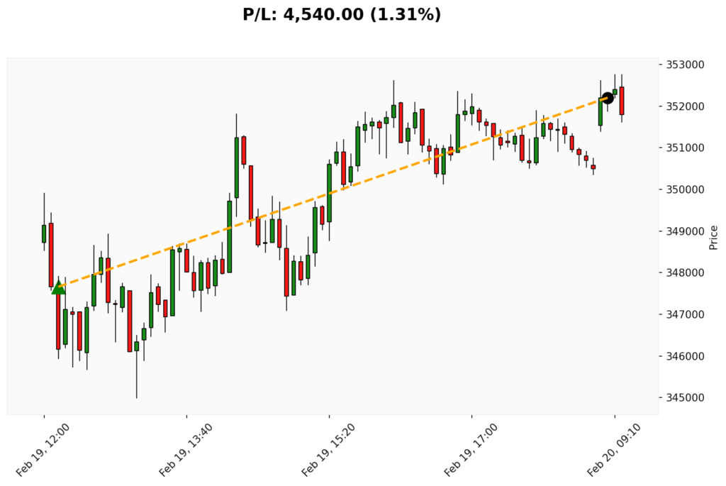 Trade BIT 19/02/2026 → 20/02/2026