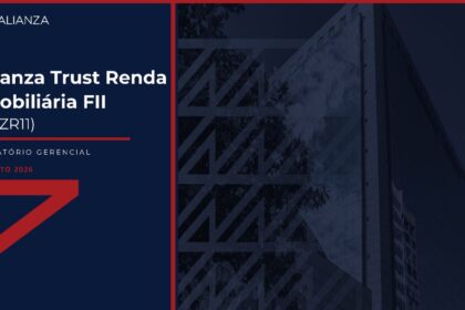 Capa do Relatório Gerencial de 08/2026 do ALZR11 (ALIANZA TRUST RENDA IMOBILIÁRIA - FUNDO DE INVESTIMENTO IMOBILIÁRIO RESPONSABILIDADE LIMITADA)