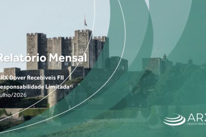Capa do Relatório Gerencial de 07/2026 do ARXD11 (ARX DOVER RECEBÍVEIS FUNDO DE INVESTIMENTO IMOBILIÁRIO DE RESPONSABILIDADE LIMITADA)