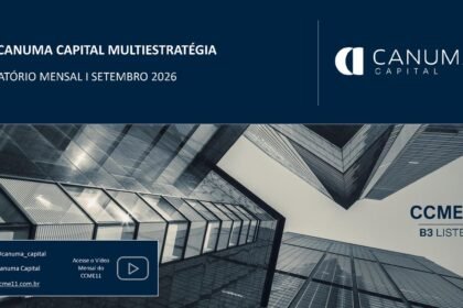 Capa do Relatório Gerencial de 09/2026 do CCME11 (CANUMA CAPITAL MULTIESTRATÉGIA FUNDO DE INVESTIMENTO IMOBILIÁRIO RESPONSABILIDADE LIMITADA)