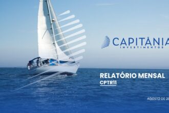 Capa do Relatório Gerencial de 08/2026 do CPTR11 (CAPITANIA AGRO STRATEGIES - FIAGRO-IMOBILIÁRIO RESPONSABILIDADE LIMITADA)