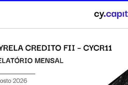 Capa do Relatório Gerencial de 08/2026 do CYCR11 (CYRELA CRÉDITO - FUNDO DE INVESTIMENTO IMOBILIÁRIO - RESPONSABILIDADE LIMITADA)