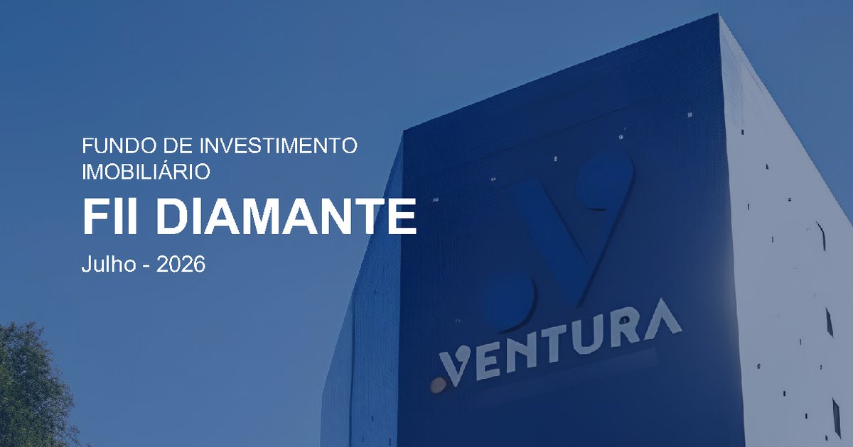 Capa do Relatório Gerencial de 07/2026 do DAMT11 (DIAMANTE FUNDO DE INVESTIMENTO IMOBILIÁRIO RESPONSABILIDADE LIMITADA)