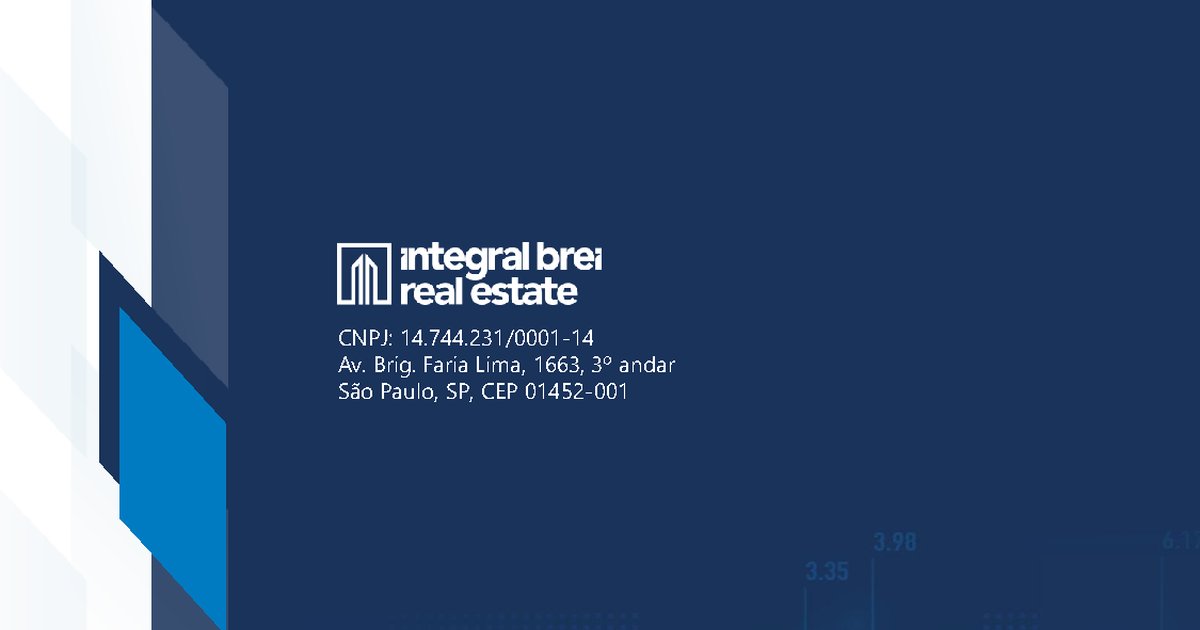 Capa do Relatório Gerencial de 07/2026 do IBCR11 (CRI INTEGRAL BREI FUNDO DE INVESTIMENTO IMOBILIÁRIO RESPONSABILIDADE LIMITADA)