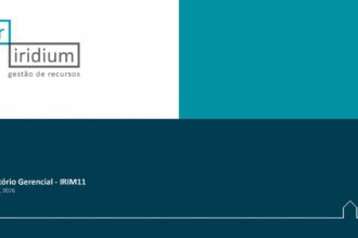 Capa do Relatório Gerencial de 08/2026 do IRIM11 (IRIDIUM FUNDO DE INVESTIMENTO IMOBILIÁRIO RESPONSABILIDADE LIMITADA)