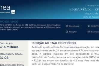 Capa do Relatório Gerencial de 08/2026 do KFEN11 (KINEA FÊNIX FUNDO DE INVESTIMENTO IMOBILIÁRIO - RESPONSABILIDADE LIMITADA)