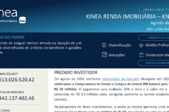 Capa do Relatório Gerencial de 08/2026 do KNRI11 (KINEA RENDA IMOBILIÁRIA FUNDO DE INVESTIMENTO IMOBILIÁRIO RESPONSABILIDADE LIMITADA)
