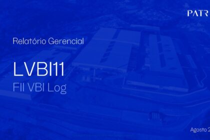 Capa do Relatório Gerencial de 08/2026 do LVBI11 (FUNDO DE INVESTIMENTO IMOBILIÁRIO VBI LOGÍSTICO - RESPONSABILIDADE LIMITADA)