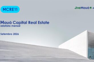 Capa do Relatório Gerencial de 09/2026 do MCRE11 (MAUÁ CAPITAL REAL ESTATE FUNDO DE INVESTIMENTO IMOBILIÁRIO RESPONSABILIDADE LIMITADA)
