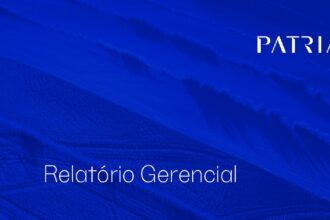 Capa do Relatório Gerencial de 08/2026 do PLCA11 (PATRIA CREDITO AGRO FI NAS CADEIAS PRODUTIVAS DO AGRONEGOCIO - FIAGRO - RESP LIMITADA)