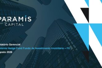 Capa do Relatório Gerencial de 08/2026 do PMIS11 (PARAMIS HEDGE FUND FUNDO DE INVESTIMENTO IMOBILIÁRIO - FII RESPONSABILIDADE LIMITADA)