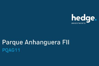 Capa do Relatório Gerencial de 08/2026 do PQAG11 (PARQUE ANHANGUERA FUNDO DE INVESTIMENTO IMOBILIÁRIO DE RESPONSABILIDADE LIMITADA)