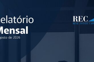 Capa do Relatório Gerencial de 08/2026 do RECT11 (FUNDO DE INVESTIMENTO IMOBILIÁRIO - FII REC RENDA IMOBILIÁRIA - RESPONSABILIDADE LIMITADA)
