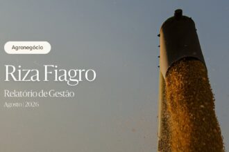 Capa do Relatório Gerencial de 08/2026 do RZAG11 (FUNDO DE INVESTIMENTO NAS CADEIAS PRODUTIVAS AGROINDUSTRIAIS RIZA AGRO - FIAGRO - IMOBILIÁRIO)