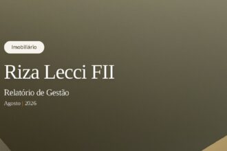 Capa do Relatório Gerencial de 08/2026 do RZLC11 (RIZA LECCI FUNDO DE INVESTIMENTO IMOBILIÁRIO RESPONSABILIDADE LIMITADA)