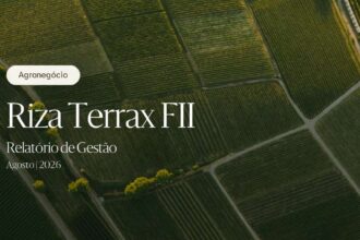 Capa do Relatório Gerencial de 08/2026 do RZTR11 (FUNDO DE INVESTIMENTO IMOBILIÁRIO RIZA TERRAX)
