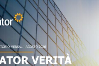 Capa do Relatório Gerencial de 08/2026 do VRTA11 (FATOR VERITA FUNDO DE INVESTIMENTO IMOBILIARIO)
