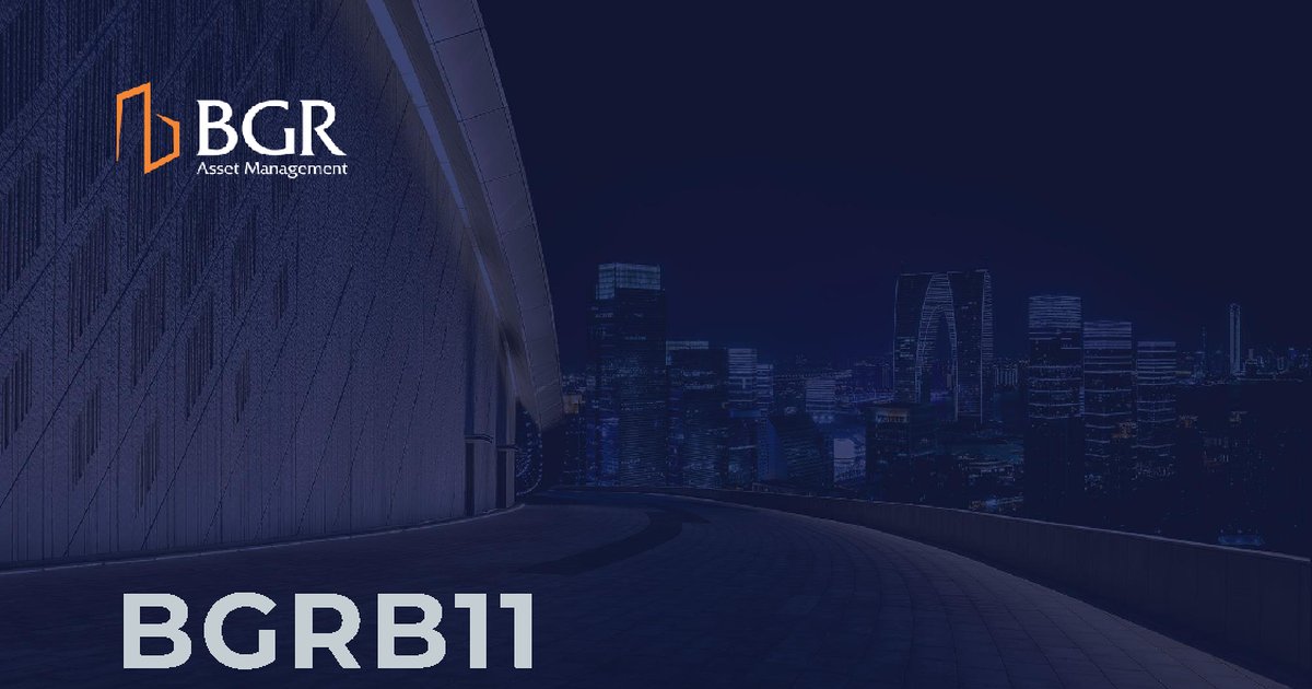 Capa do Relatório Gerencial de 08/2026 do BGRB11 (BGR B32 FUNDO DE INVESTIMENTO IMOBILIÁRIO)