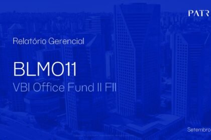 Capa do Relatório Gerencial de 09/2026 do BLMO11 (VBI OFFICE FUND II - FUNDO DE INVESTIMENTO IMOBILIÁRIO - RESPONSABILIDADE LIMITADA)