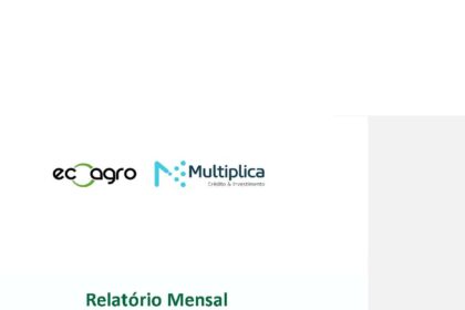 Capa do Relatório Gerencial de 08/2026 do EGAF11 (ECOAGRO I FIAGRO- RESPONSABILIDADE LIMITADA)