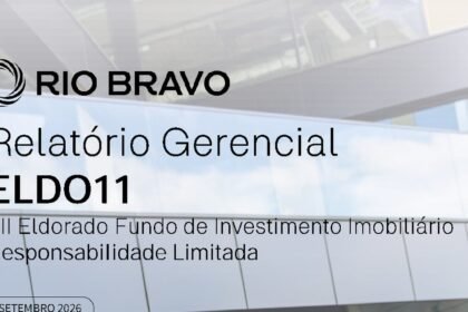 Capa do Relatório Gerencial de 09/2026 do ELDO11 (FII ELDORADO FUNDO DE INVESTIMENTO IMOBILIÁRIO - RESPONSABILIDADE LIMITADA)