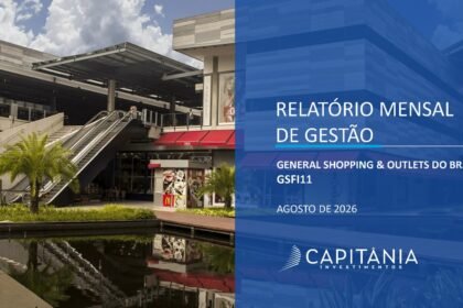 Capa do Relatório Gerencial de 08/2026 do GSFI11 (GENERAL SHOPPING E OUTLETS DO BRASIL FUNDO DE INVESTIMENTO IMOBILIÁRIO RESPONSABILIDADE LIMITADA)