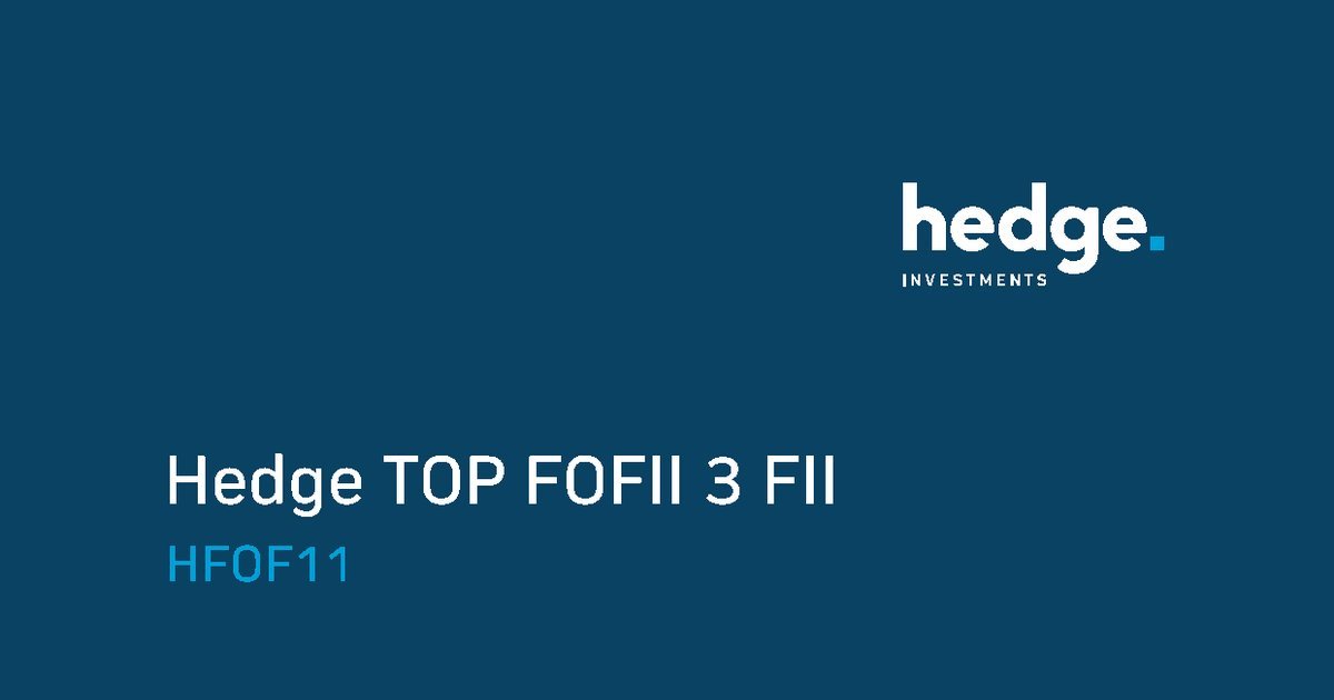 Capa do Relatório Gerencial de 09/2026 do HFOF11 (HEDGE TOP FOFII 3 FUNDO DE INVESTIMENTO IMOBILIÁRIO DE RESPONSABILIDADE LIMITADA)
