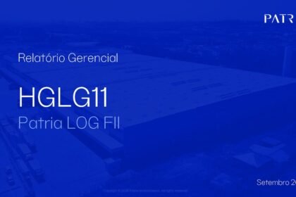 Capa do Relatório Gerencial de 09/2026 do HGLG11 (PÁTRIA LOG - FUNDO DE INVESTIMENTO IMOBILIÁRIO - RESPONSABILIDADE LIMITADA)