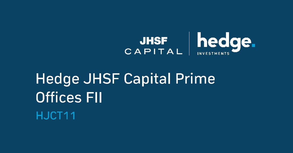 Capa do Relatório Gerencial de 09/2026 do HJCT11 (HEDGE JHSF CAPITAL PRIME OFFICES FUNDO DE INVESTIMENTO IMOBILIÁRIO DE RESPONSABILIDADE LIMITADA)