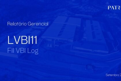 Capa do Relatório Gerencial de 09/2026 do LVBI11 (FUNDO DE INVESTIMENTO IMOBILIÁRIO VBI LOGÍSTICO - RESPONSABILIDADE LIMITADA)