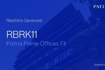 Capa do Relatório Gerencial de 09/2026 do RBRK11 (PATRIA PRIME OFFICES - FUNDO DE INVESTIMENTO IMOBILIÁRIO RESPONSABILIDADE LIMITADA)
