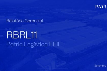 Capa do Relatório Gerencial de 09/2026 do RBRL11 (PATRIA LOGÍSTICA II FUNDO DE INVESTIMENTO IMOBILIÁRIO)