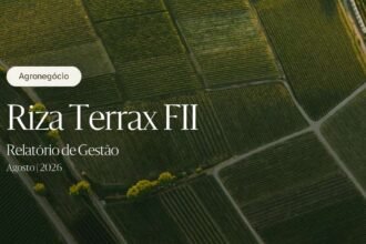 Capa do Relatório Gerencial de 08/2026 do RZTR11 (FUNDO DE INVESTIMENTO IMOBILIÁRIO RIZA TERRAX)