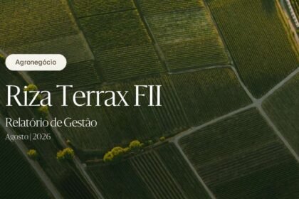 Capa do Relatório Gerencial de 08/2026 do RZTR11 (FUNDO DE INVESTIMENTO IMOBILIÁRIO RIZA TERRAX)