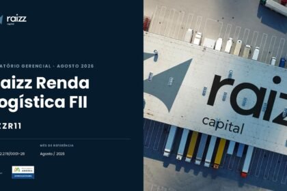 Capa do Relatório Gerencial de 08/2026 do RZZR11 (RAIZZ RENDA LOGÍSTICA FUNDO DE INVESTIMENTO IMOBILIÁRIO RESPONSABILIDADE LIMITADA)