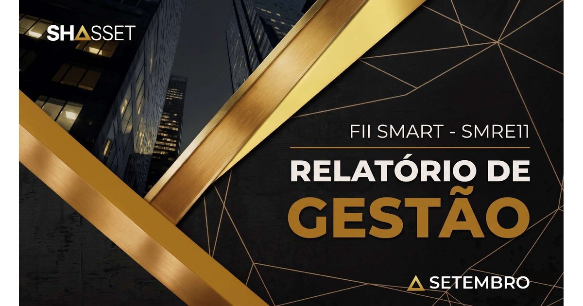 Capa do Relatório Gerencial de 09/2026 do SMRE11 (FUNDO DE INVESTIMENTO IMOBILIÁRIO SMART REAL ESTATE - FII RESPONSABILIDADE LIMITADA)