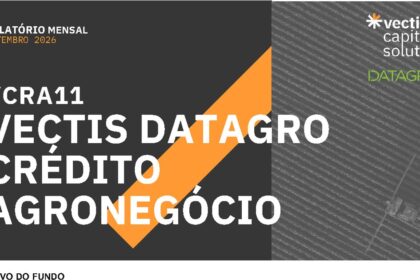 Capa do Relatório Gerencial de 09/2026 do VCRA11 (VECTIS DATAGRO CRÉDITO AGRONEGÓCIO - FI NAS CADEIAS PRODUTIVAS DO AGRONEGÓCIO RESP LIMITADA)